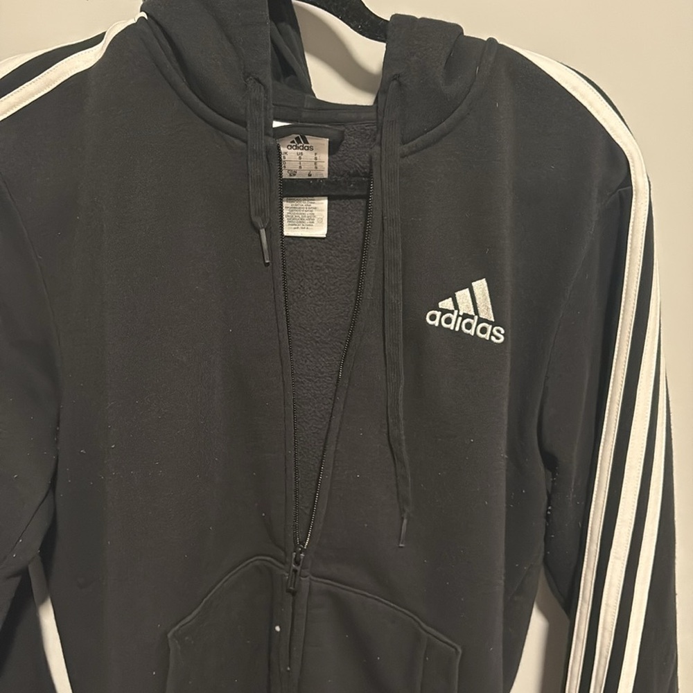 Adidas Woman’s Zip Up
No stains no rips no smells, zippers work. - Picture 3 of 7